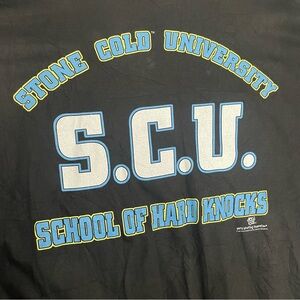 Vintage  SCU Class "Of 3:16 Stone Cold Steve Austin WF Shirt SZ Adult XXL  A1-7